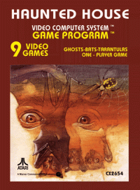 Haunted House Atari 2600  box art